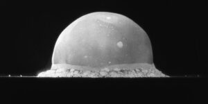 Atkurti prarasti vaizdai iš 1945 m. Trejybės branduolinio bandymo